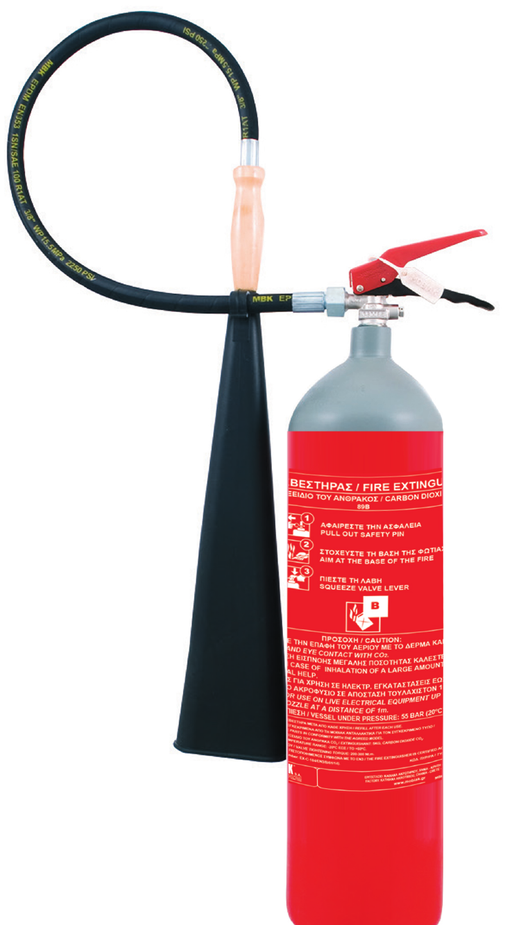 Extincteur 5Kg CO2 — Portable