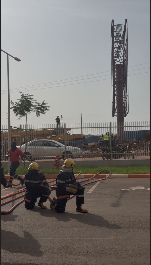 Exercice d’évacuation au siège social d’Orange Guinée