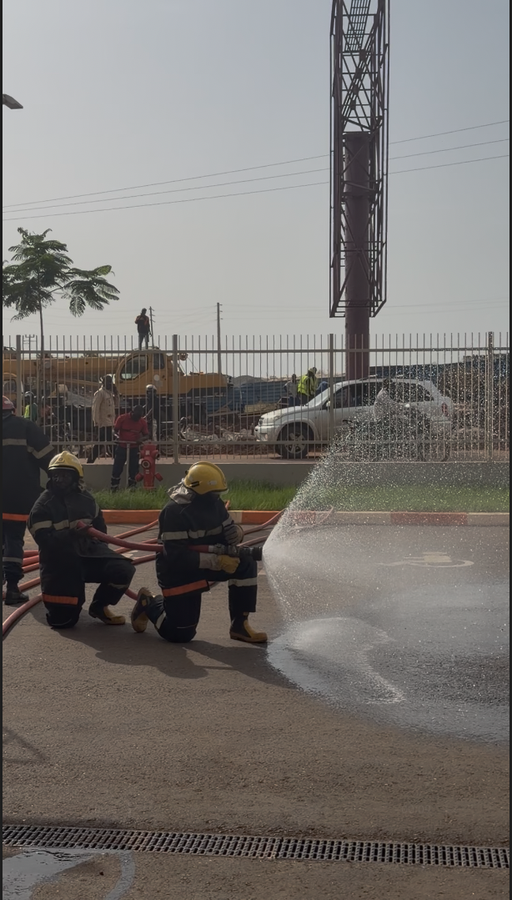 Exercice d’évacuation au siège social d’Orange Guinée